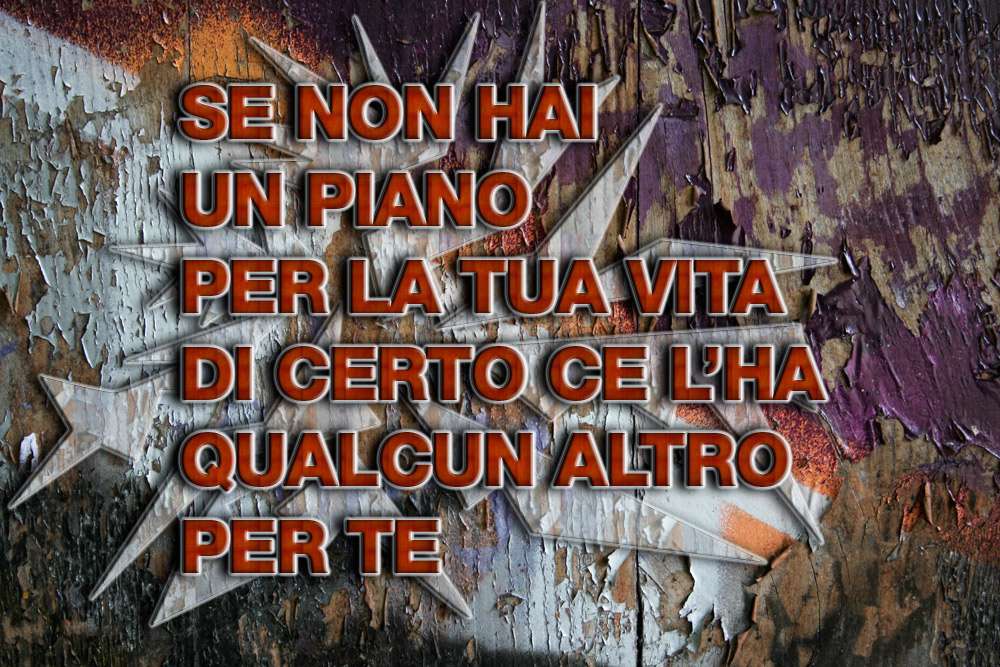 Usa gli sfondi del desktop per ripeterti frasi chiave.