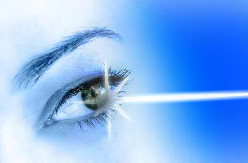 Lettura, concentrazione laser.