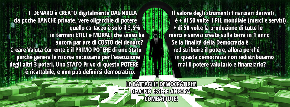 Luca Pilolli, sul costo del denaro.