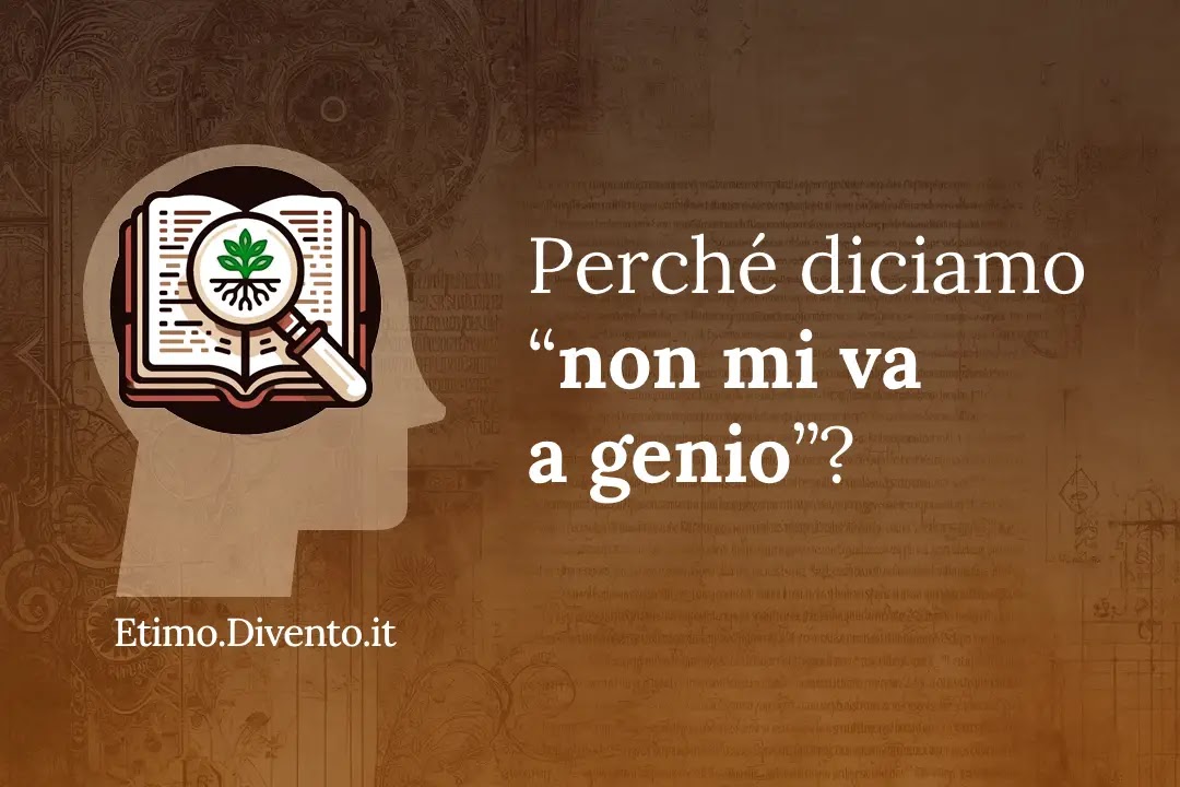 Perché diciamo “non mi va a genio”?